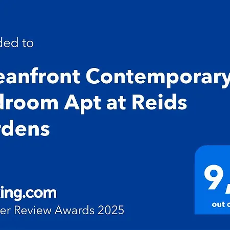 Appartamento Luxury Oceanfront At Reid's Gardens *